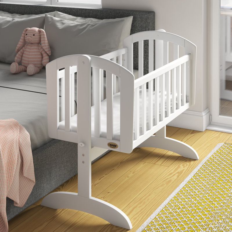 Obaby Sophie Swinging Rocking Crib with Mattress & Reviews Wayfair.co.uk